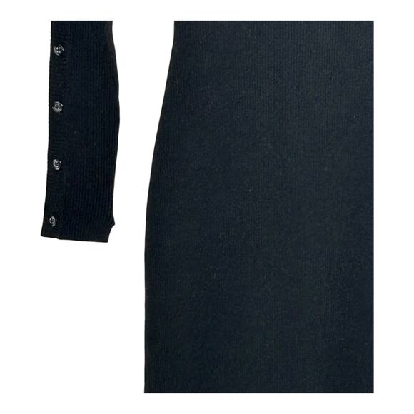 A.L.C. Sophie Dress Black Merino Wool Size XS - Picture 9 of 13